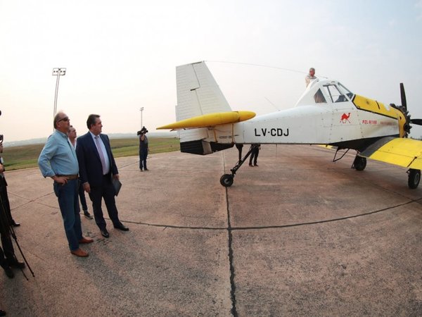 Dos aviones se suman para combatir los incendios del Chaco