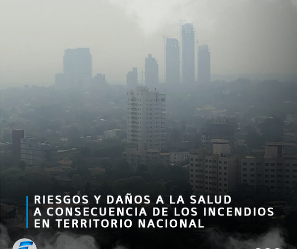 Riesgos y daños a la salud a consecuencia incendios