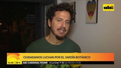 Ciudadanos luchan por el Jardín Botánico - ABC Noticias - ABC Color