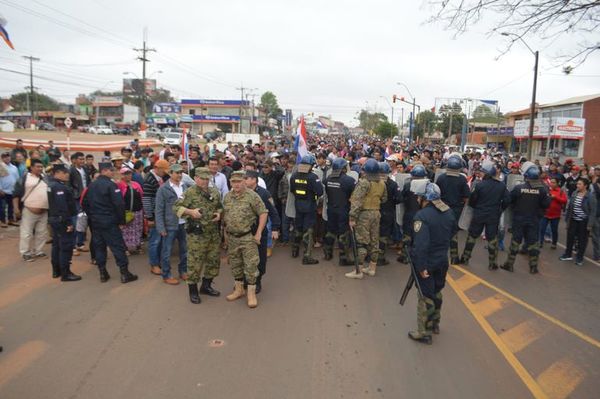 Mandioqueros se movilizan en San Pedro - Nacionales - ABC Color