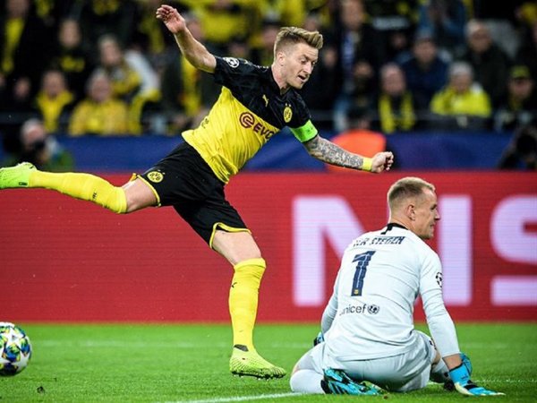 El Barcelona sobrevive en Dortmund con un gran Ter Stegen