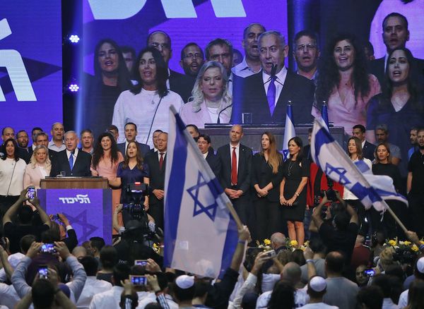 Bocas de urnas dan empate técnico entre Netanyahu y Gantz