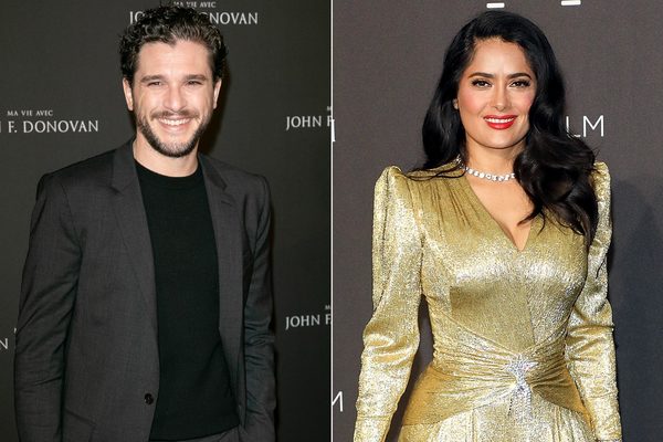 Salma Hayek y Kit Harington reunidos en la producción de Eternals, la nueva película de Marvel