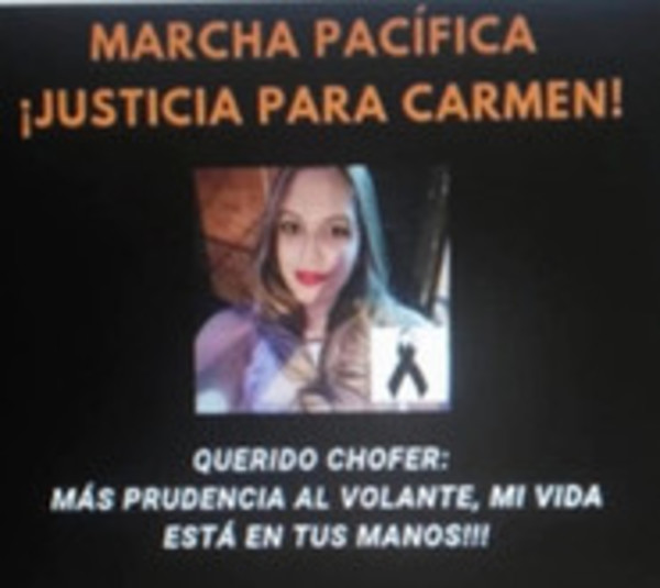 Organizan movilización exigiendo justicia tras muerte de universitaria - Paraguay.com