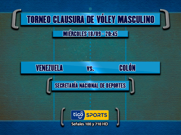 Continuidad del torneo de vóley masculino