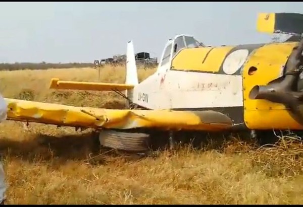 Avión hidrante registró problemas cuando estaba por despegar