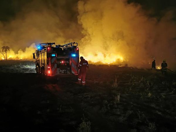 Quema de basura desata incendio en Hernandarias - Nacionales - ABC Color