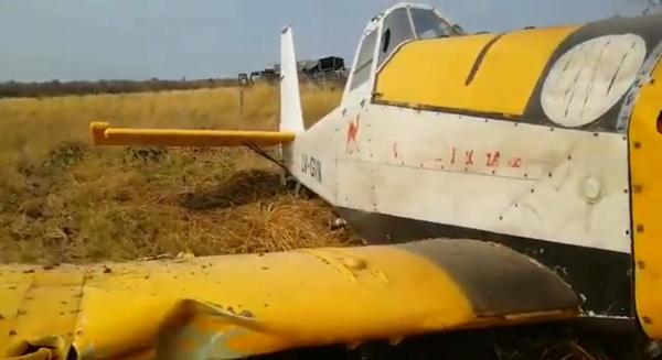 Avión que combatía incendios en el Chaco sufrió un accidente - ADN Paraguayo