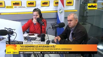 “Yo nunca tuve diferencias con mi tío”, dice sobrino de Teodoro Saiz - A La Gran 7-30 - ABC Color