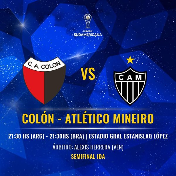Colón y Mineiro por el boleto a la final de la Sudamericana - .::RADIO NACIONAL::.