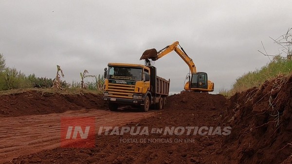 CAP. MIRANDA: CONTINUA INTERVENCIÓN EN TRAMOS RURALES DEL DISTRITO