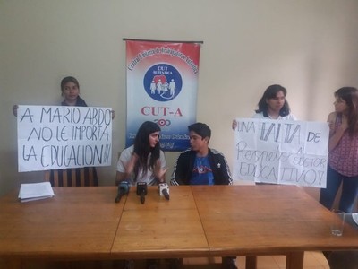 Ministros y el presidente de la República