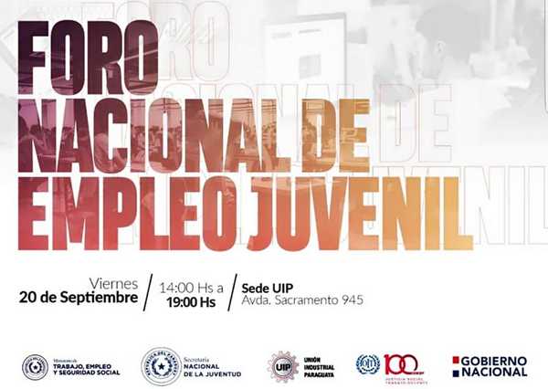 Primer foro de empleo juvenil este viernes con charlas sobre emprendedurismo y desafíos | .::Agencia IP::.