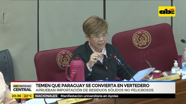Temen que Paraguay se convierta en vertedero - ABC Noticias - ABC Color
