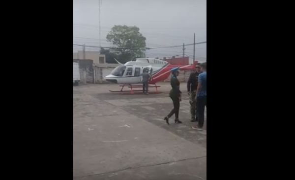 HOY / VIDEO | Ñemby: alumna llegó a su colegio en ¡helicóptero!
