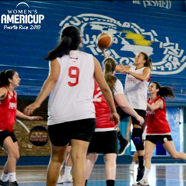 Selección femenina de basket alistada para competir el torneo Americup - .::RADIO NACIONAL::.