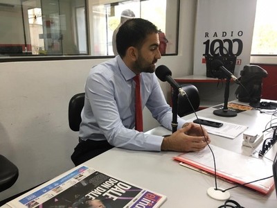 'Los jóvenes somos la locomotora de este tren que se llama Paraguay' - ministro Felipe Salomón