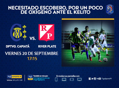 La undécima del Clausura se abre con Capiatá y River