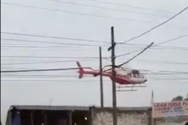 HOY / Helicóptero no tenía permiso para aterrizar, según Dinac