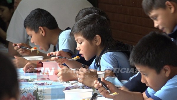 ALMUERZO Y MERIENDA ESCOLAR DESDE EL PRIMER DIA DE CLASES EN 2020