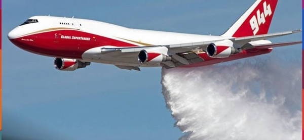 HOY / Ni pistola en la cintura, ni el SuperTanker: aviones chicos contra incendios, piden a Abdo