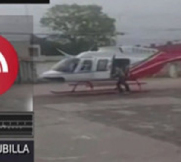 Helicóptero aterrizó en colegio de Ñemby y ahora piloto es sancionado - Paraguay.com
