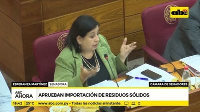 Aprueban importación de residuos sólidos - ABC Noticias - ABC Color