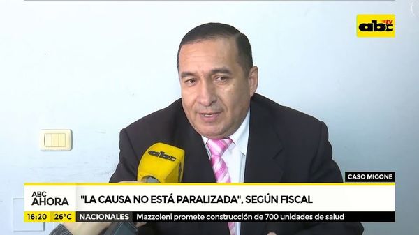 Caso Migone: La causa no está paralizada según fiscal - ABC Noticias - ABC Color