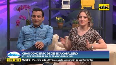 Gran concierto de Jessica Caballero - Ensiestados - ABC Color