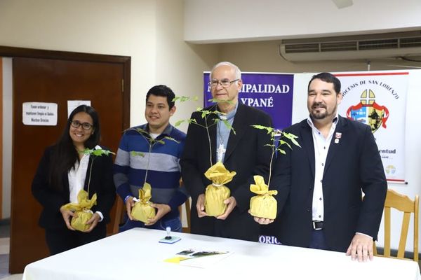 Plantarán 10.000 arbolitos en la Diócesis de San Lorenzo. - Nacionales - ABC Color