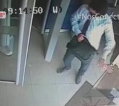 Revelan circuito cerrado de intento de robo a sucursal bancaria - Paraguay.com
