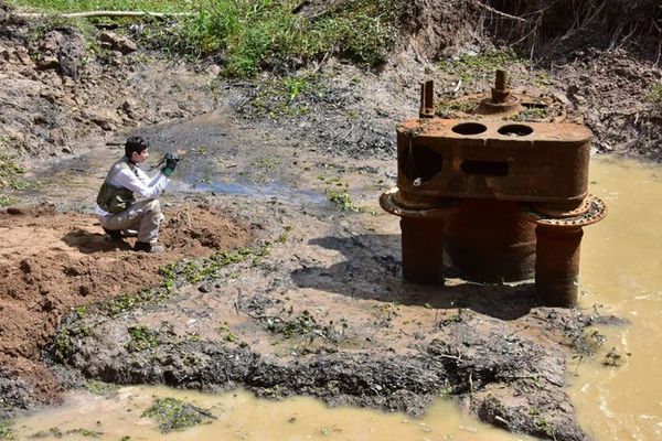 MOPC extrae buque “Eponina”, hundido durante la Guerra de la Triple Alianza - Nacionales - ABC Color