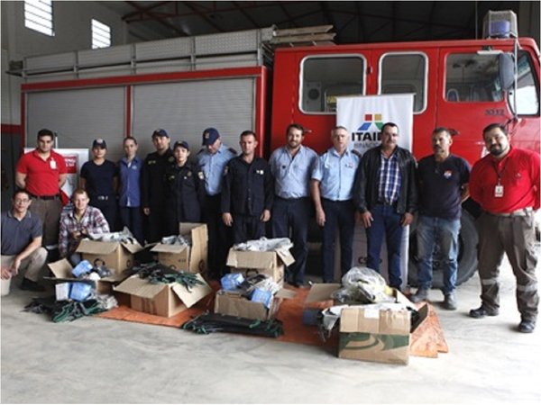 Bomberos del Chaco recibieron equipos para combatir incendios forestales