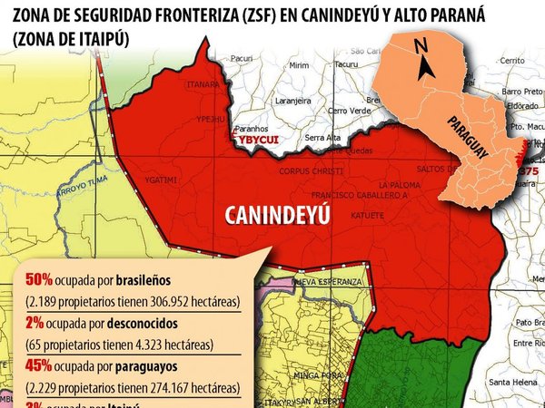 Impulsan  ley que ponga un límite de tierras en manos de extranjeros