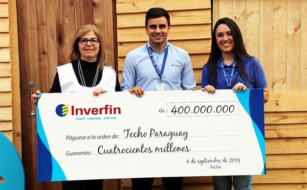 La donación de Inverfin a Techo - Economía - ABC Color