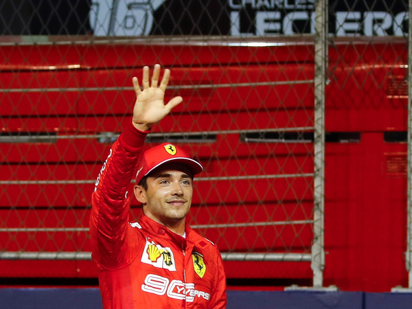 Leclerc consigue en Singapur su tercera pole