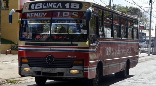 HOY / Conflicto en una línea de bus  a punto de paralizar transporte en capital y gran Asunción