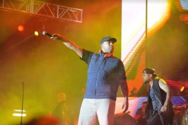 Con calor de reguetón, Don Omar celebró la llegada de la primavera con los paraguayos