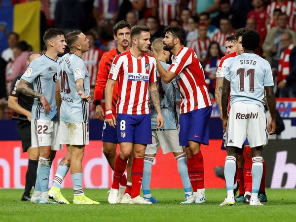 Frenazo del Atlético, repunte del Celta