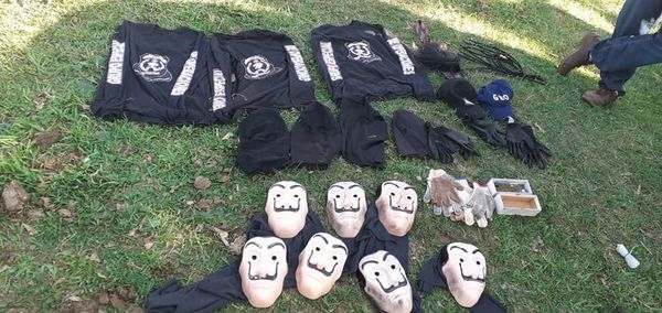 Incautan numerosas evidencias relacionadas con asalto frustrado a banco de Fram - Nacionales - ABC Color
