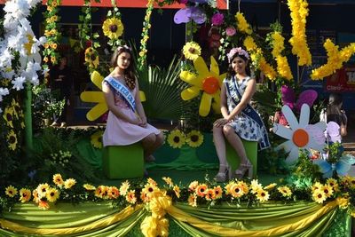 Colorido desfile de carrozas en San Juan, Misiones - Nacionales - ABC Color