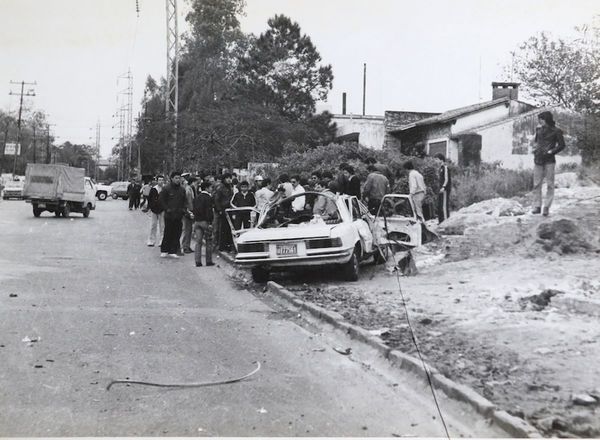 Atentado en las calles de Asunción