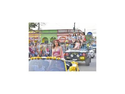 Festejan  primavera con  corso  y plantatón