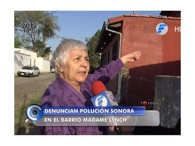 Todo un barrio no durmió por culpa de la farra electrónica