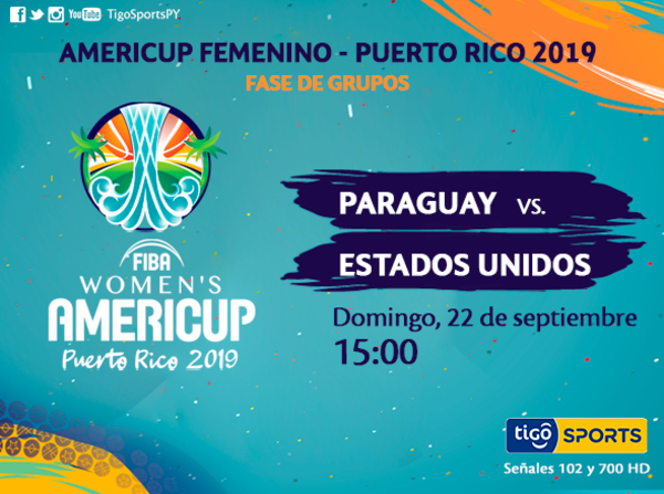 Paraguay y una dura prueba en la AmeriCup femenina