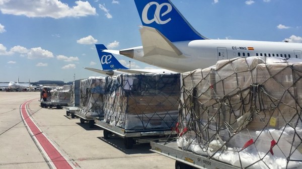 Air Europa aumentó 24% el transporte de mercancías con su gestión y comercialización directa