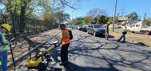 Avanza la colocación del vallado y la inspección con GeoRadar en el Corredor Vial Botánico | .::Agencia IP::.