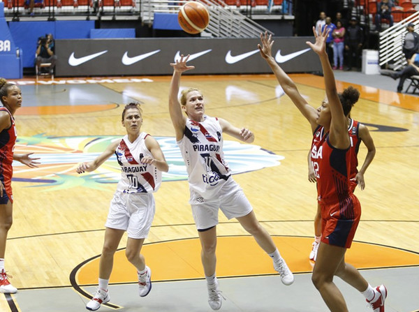 Estados Unidos aplasta a Paraguay en el inicio del AmeriCup 2019