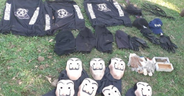 Ndaje quisieron robar banco al estilo “La casa de papel”