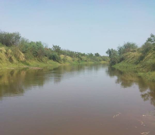 El Pilcomayo ya llegó a la zona de General Díaz